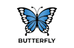 create a beautiful butterfly logo design