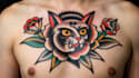 traditional old school tattoo design