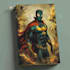 design superhero comic book cover, comic book