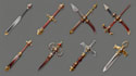 design unique weapons illustrations