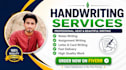 write neat handwritten notes and assignments
