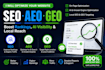 optimize website GEO, aeo and SEO