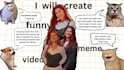 create funny pet meme video ads for social media
