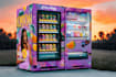 design a unique vending machine wrap