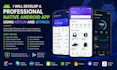 develop a professional native android app using kotlin and jetpack