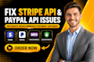 fix stripe API and paypal API issues and integrate woocommerce payment gateway