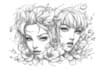 create a anime tatto traditional design