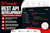 build custom laravel rest API for web and mobile apps