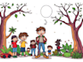 draw a cartoon illustration