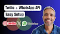 create ai chatbot automation, whatsapp automation with twilio API integration
