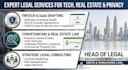 professionally draft, review all contracts, especially tech, and conveyancing