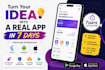 turn your idea into a mobile app in 7 days hybrid app developer