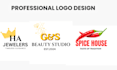 design 3 modern minimalist  logo concept  for your brand