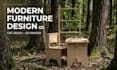 design modern furniture with 3d render