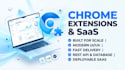 build chrome extension and saas based application