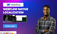 develop multilingual webflow website with localization