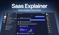 create saas promo video with UI animation