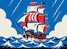 create ship oil painting for you