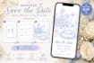 create custom animated wedding invitation video