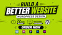 rebuild your wordpress website with modern UI design