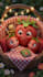 create a funny talking fruit video message