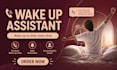 wake you with wake up call reminder virtual assistant accountability partner