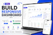 build responsive dashboard with next js supabase backend