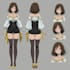 design anime character turnaround sheet