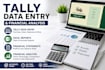 do tally bookkeeping, financial data entry, and excel formatting