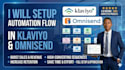 setup automation flows in klaviyo and omnisend