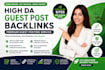 do guest post in high da pa blog