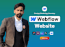 design or develop webflow website, figma to webflow, webflow developer