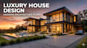 design luxury modern house plans, high end modular homes, architectural layout