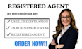 do llc registration, registered agent, company registration with ein, address