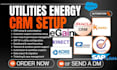 setup salesforce oracle optix c2crm egain kore wireless engage kinect sap isu