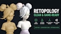 retopologize your 3d model for games and animation