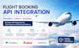 integrate flight booking API travelport sabre amadeus and build ota system