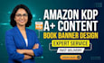 design amazon KDP a plus content and book banner