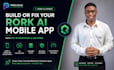 build or fix your rork ai mobile app with API integration and backend