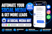 build a social media chatbot for lead generation