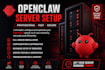 set up openclaw server for you professionally