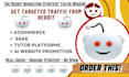 position your ecommerce, saas or tutor platform in high intent reddit threads