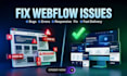 fix, edit and customize your webflow website professionally