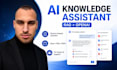 build an ai knowledge base chatbot with rag and openai