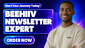 setup beehiiv newsletter beehiiv website beehiive landing page email automation