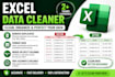 clean, format, merge, split excel data