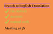 traduction articles francais vers anglais