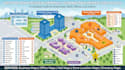 design business map, office map, mall map, store location and directory map
