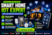 design esp32 smart home iot system with sensor integration mqtt automation