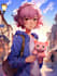 any character in anime style